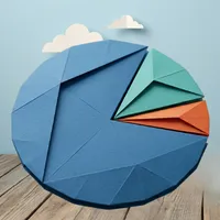 Ilustración 3D de gráfico — deducible y coaseguro